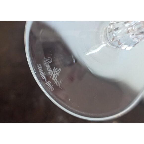 Rosenthal Studio Line, "Split" 7 1/4" Wine Glass/Water Goblet, GUC - Picture 3 of 4